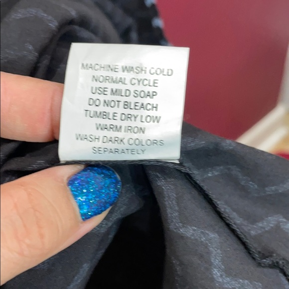 Zigzag eShakti sleeveless a-line Dress w/pockets - Picture 8 of 8